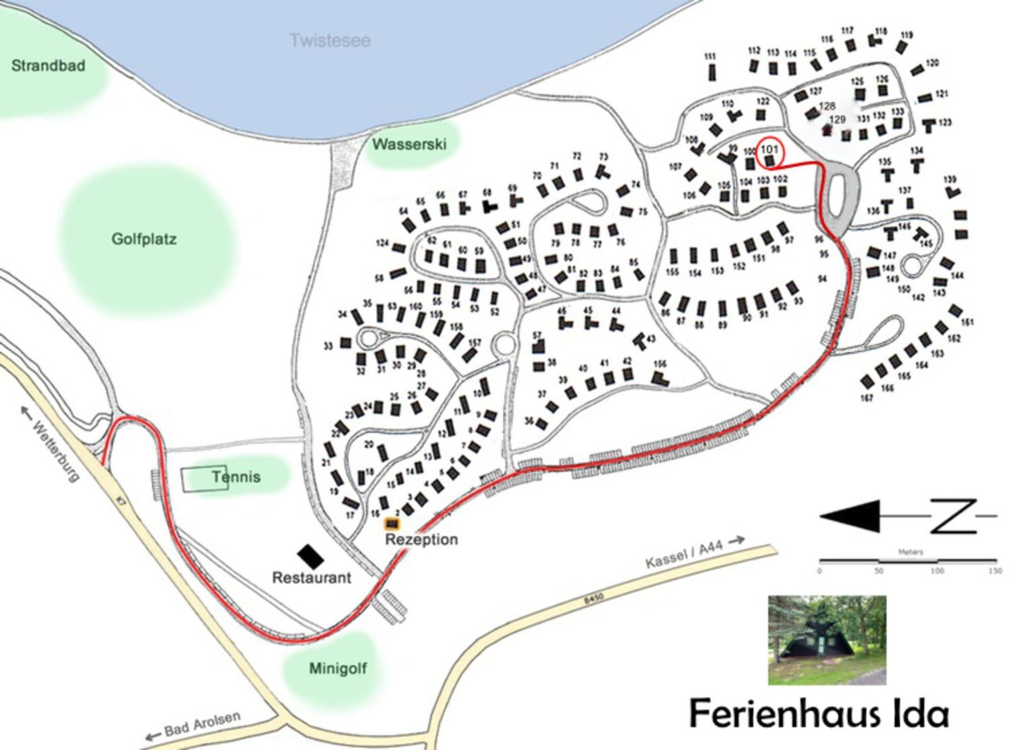 Ferienhaus Ida Am Twistesee Bad Arolsen Exterior foto